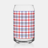 Kariert Dosenglas (Links)