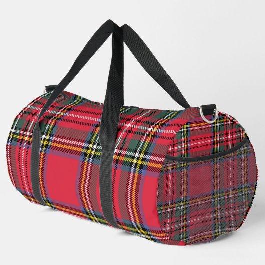 Kariert Duffle Bag (Rechte Ecke)