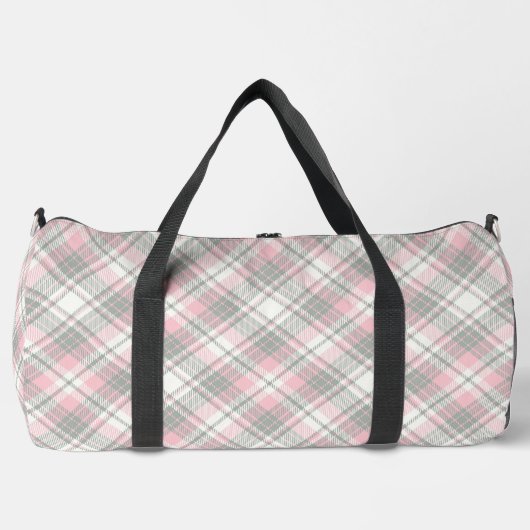 Kariert Duffle Bag (Vorderseite)