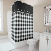 Kariert Duschvorhang (Beispiel)