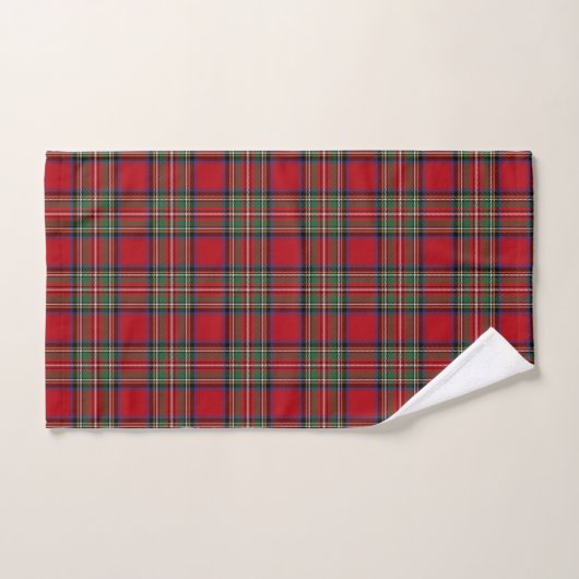 Kariert Elegant Rustic Clan Stewart Tartan Badhandtuch Set (Handtuch)