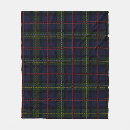 Kariert Elegant Rustikale Klassik Malcolm Tartan Fleecedecke (Vorderseite)