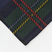 Kariert Elegant Rustikale Klassik Malcolm Tartan Fleecedecke (Ecke)