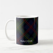Kariert Elegant Rustikaler Klassik Tartan Personal Kaffeetasse (Links)