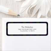 Kariert Elegante Rustikale Klassik Tartan Rücksend (Insitu)