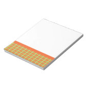 Kariert ernten notizblock (Rotiert)