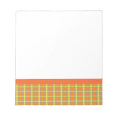 Kariert ernten notizblock (Vorderseite)