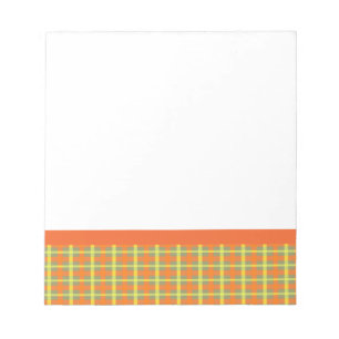 Kariert ernten notizblock