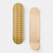 Kariert ernten skateboard (Vorderseite)