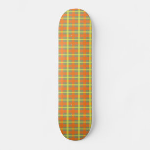Kariert ernten skateboard