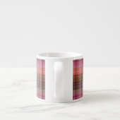 Kariert Espressotasse (Rückseite)