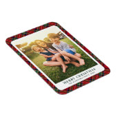 Kariert Family Foto Clan Stewart Tartan Magnet (Rechte Seite)