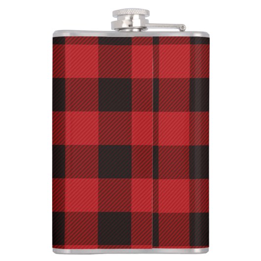 Kariert Flachmann (Rückseite)