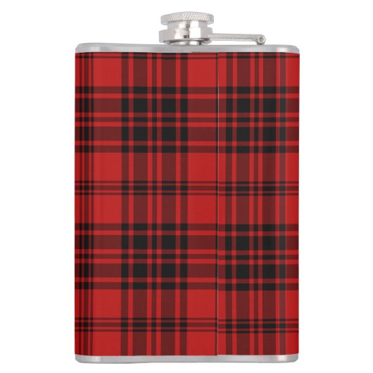 Kariert Flachmann (Rückseite)