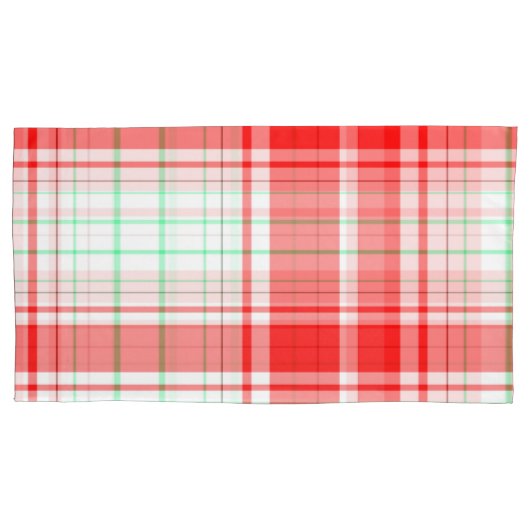 Kariert Fleece Blanket, 60"x80" Kissenbezug (Vorderseite-Links)