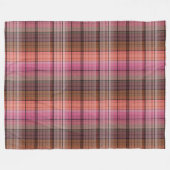 Kariert Fleecedecke (Vorderseite (Horizontal))