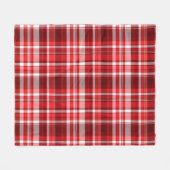 Kariert Fleecedecke (Vorderseite (Horizontal))