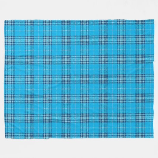 Kariert Fleecedecke (Vorderseite (Horizontal))