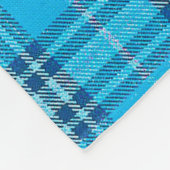 Kariert Fleecedecke (Ecke)