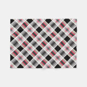 Kariert Fleecedecke (Vorderseite (Horizontal))