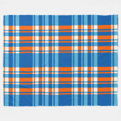 Kariert Fleecedecke (Vorderseite (Horizontal))