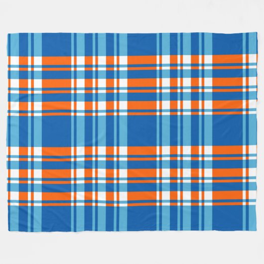 Kariert Fleecedecke (Vorderseite (Horizontal))