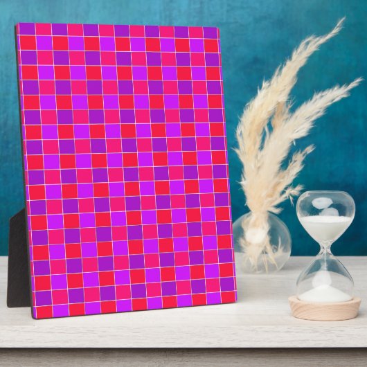 kariert fotoplatte (Seite)