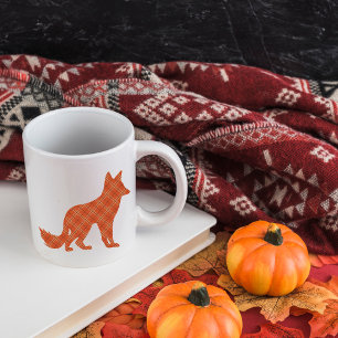 Kariert Fox Kaffeetasse