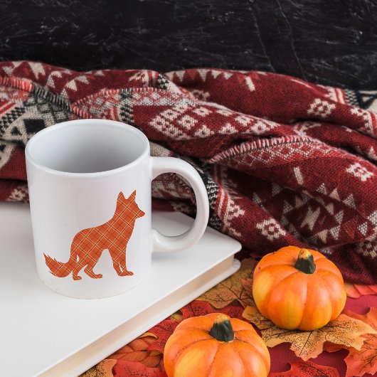 Kariert Fox Kaffeetasse