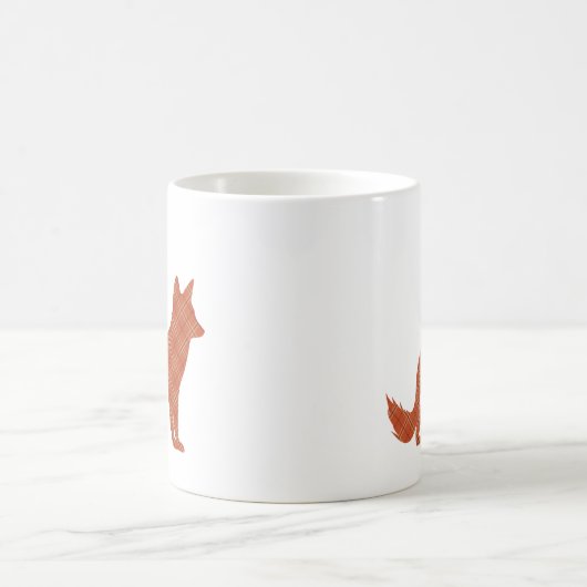 Kariert Fox Kaffeetasse (Mittel)