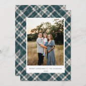 Kariert frohe Weihnachten (Vorne/Hinten)