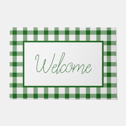 Kariert Fußmatte (Vorderseite)