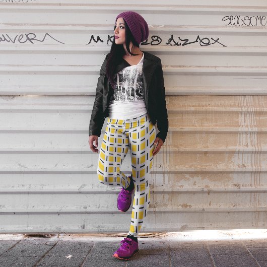 Kariert geprüft leggings