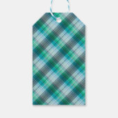 Kariert Geschenkanhänger (Rückseite)