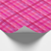 Kariert Geschenkpapier (Ecke)
