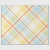 Kariert Geschenkpapier (Flach)