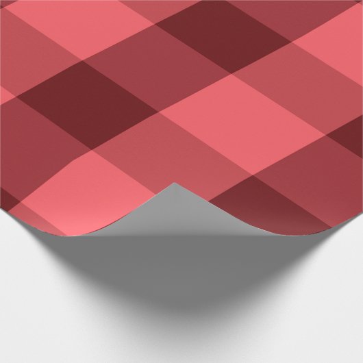 Kariert Geschenkpapier (Ecke)