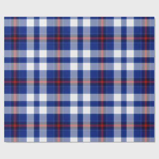 Kariert Geschenkpapier (Flach)