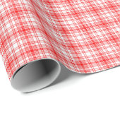 Kariert Geschenkpapier (Rolleneckpunkt)