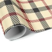 Kariert Geschenkpapier (Rolleneckpunkt)