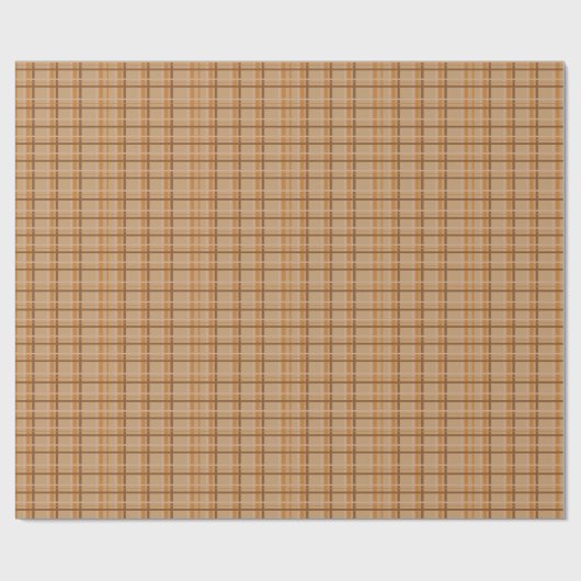 Kariert Geschenkpapier (Flach)