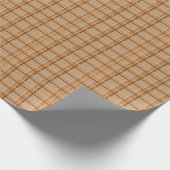 Kariert Geschenkpapier (Ecke)