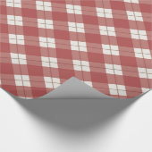 Kariert Geschenkpapier (Ecke)