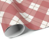 Kariert Geschenkpapier (Rolleneckpunkt)