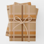Kariert Geschenkpapier Set (Beispiel)