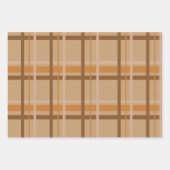 Kariert Geschenkpapier Set (Vorderseite)