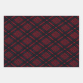 Kariert Geschenkpapier Set (Vorderseite 2)