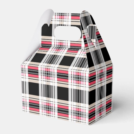 Kariert Geschenkschachtel (Rückseite)