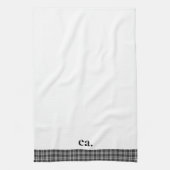 Kariert Geschirrtuch (Vertikal)