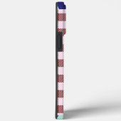 Kariert Gingham Personalisiert Case-Mate iPhone Hülle (Rückseite / Rechts)